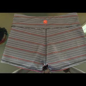 Redline Gear Go shorts in Black Pulse Line